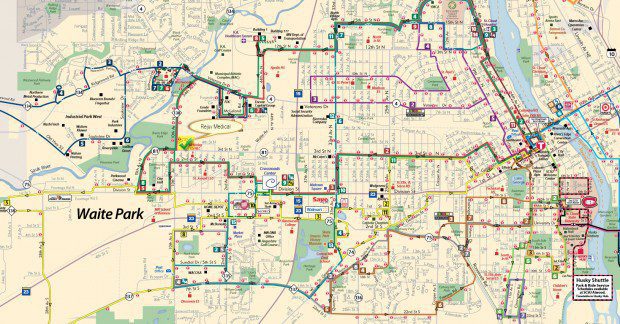 St. Cloud Metro Bus Map St. Cloud Metro Bus Map